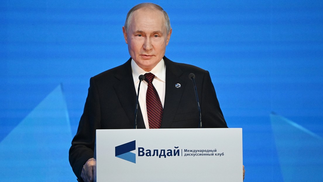 EN VIVO: Putin analiza la actualidad en el Foro Internacional Valdái