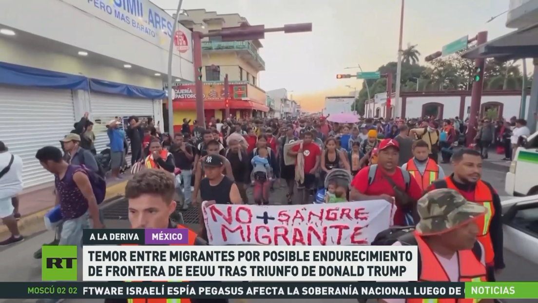 Temor entre migrantes por posible endurecimiento de las fronteras de EE.UU. tras triunfo de Trump