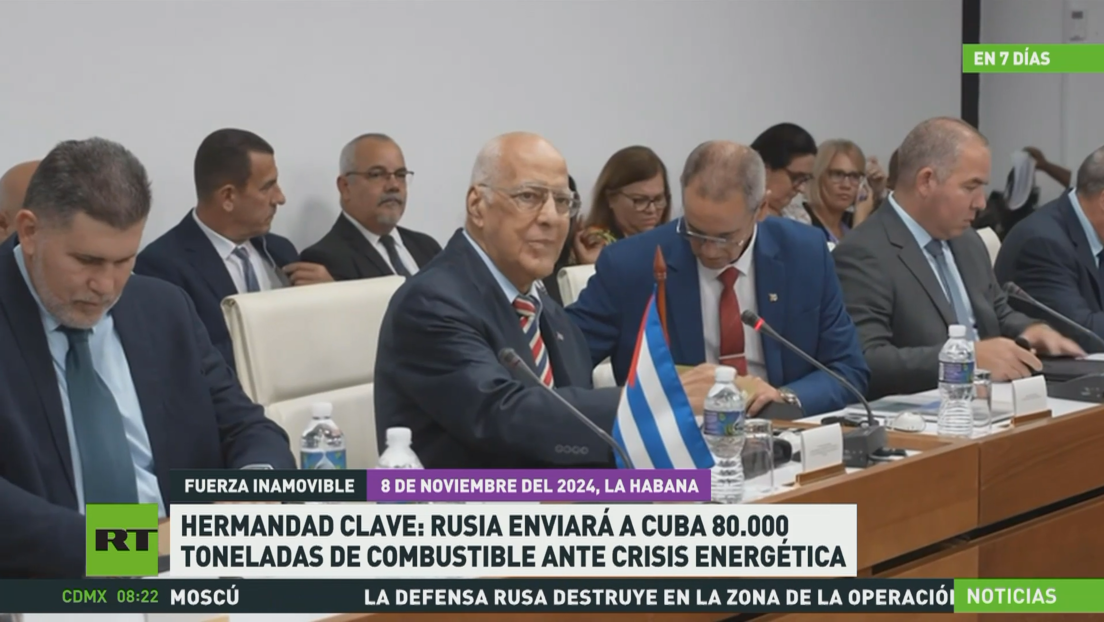 Hermandad clave: Rusia enviará a Cuba 80.000 toneladas de combustible ante crisis energética