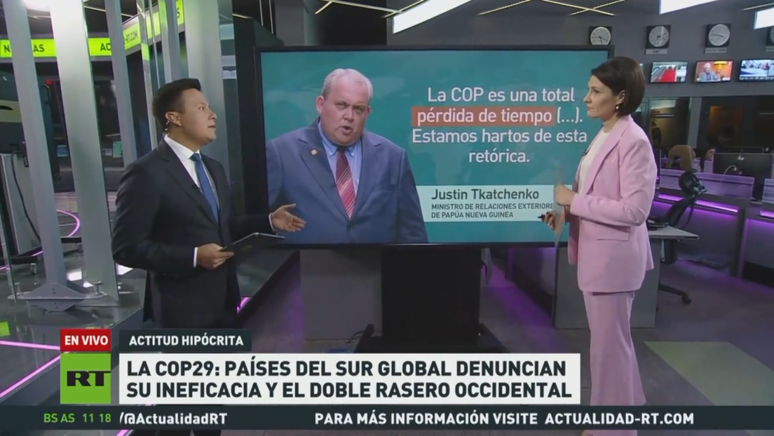 La COP29: Países del Sur Global denuncian su ineficacia y el doble rasero occidental