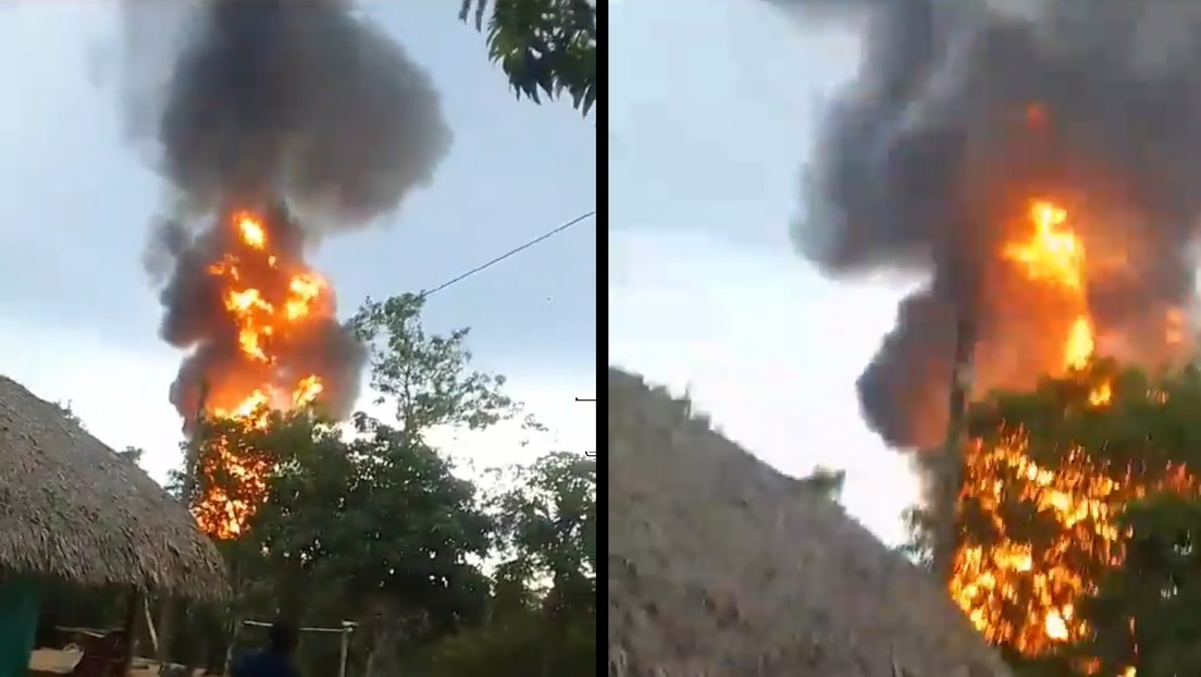 VIDEO: Un volcán entra en erupción en Colombia