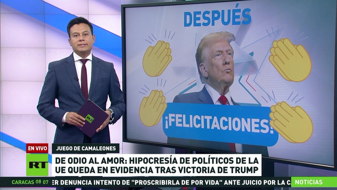 De odio al amor: hipocresía de políticos de la UE queda en evidencia tras la victoria de Trump