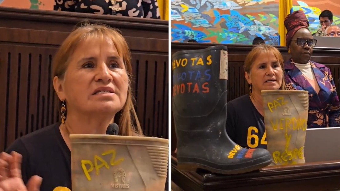 Las madres de las víctimas de los falsos positivos acuden al Congreso colombiano (VIDEO)