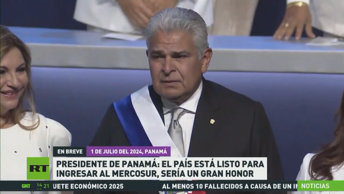 Presidente de Panamá dice que su país está listo para entrar en el Mercosur