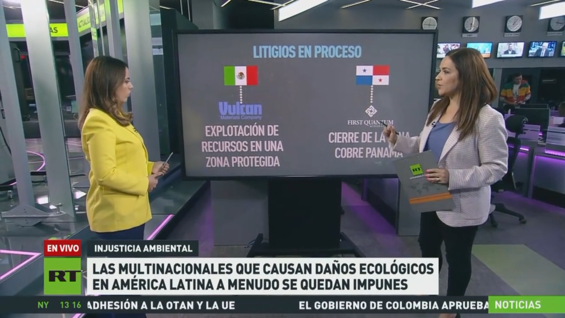 Las multinacionales causan daños ecológicos en América Latina que a menudo se quedan impunes