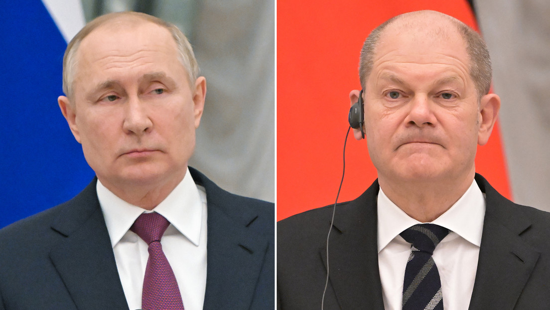 El Kremlin detalla cómo transcurrió la conversación entre Putin y Scholz