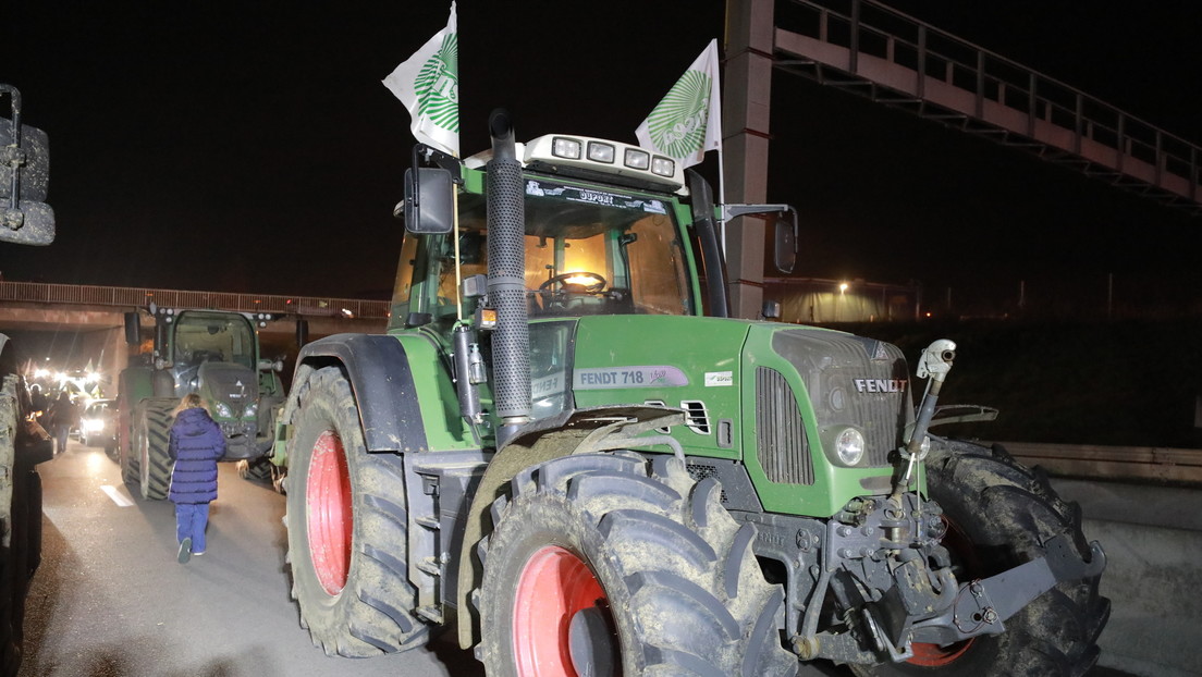 Agricultores franceses protestan contra el acuerdo de libre comercio de la UE con Mercosur