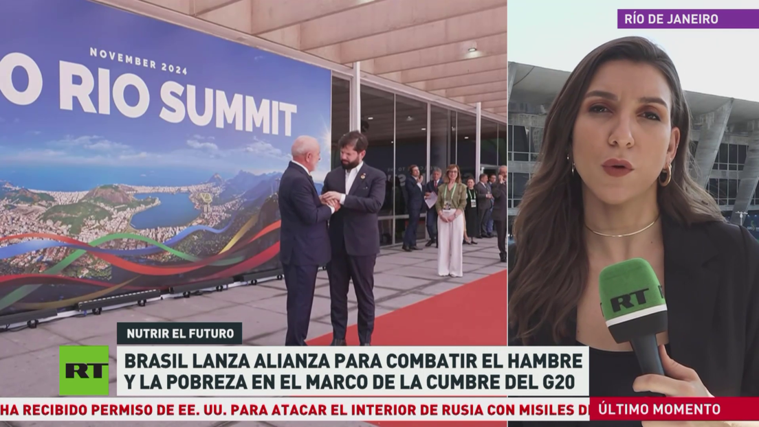 Brasil lanza alianza para combatir el hambre y la pobreza en el marco de la cumbre del G20