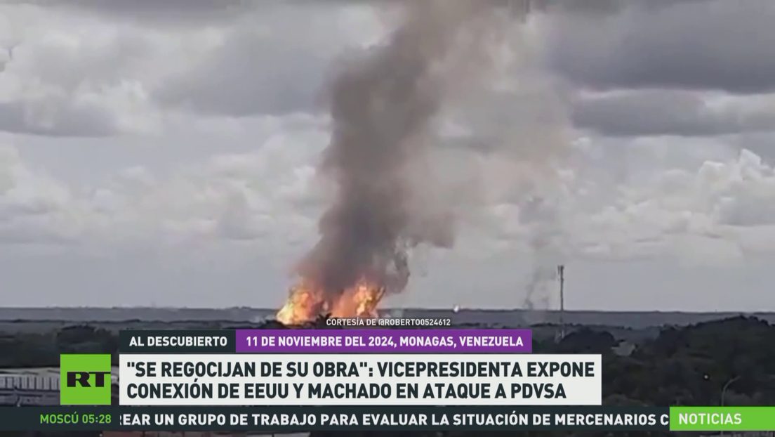 Maduro denuncia que los ataques contra PDVSA fueron planificados por opositora desde Colombia