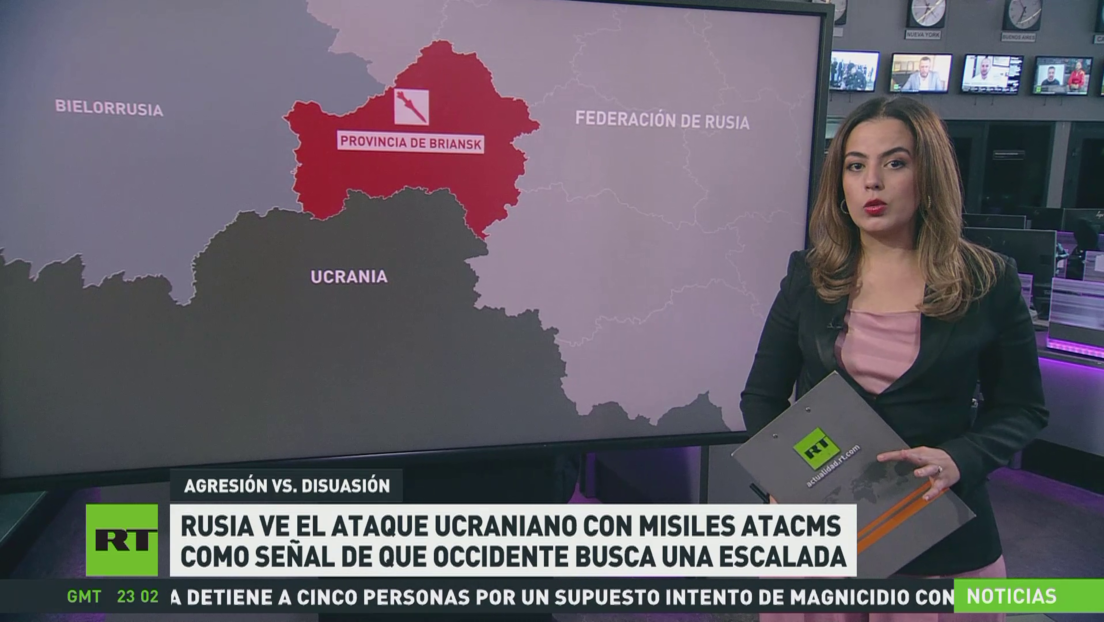 Rusia ve el ataque ucraniano con misiles ATACMS como señal de que Occidente busca una escalada