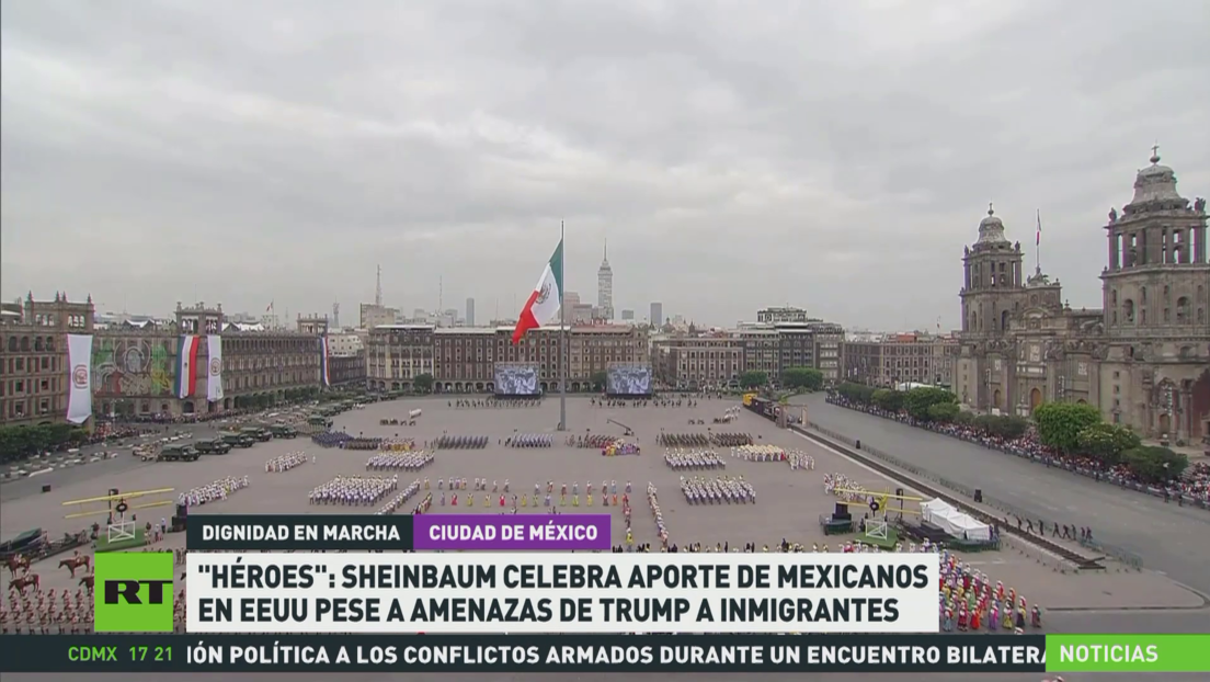 "Héroes": Sheinbaum celebra aporte de mexicanos en EE.UU. pese a amenazas de Trump a inmigrantes