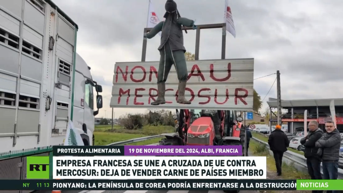 Cadena francesa deja de vender carne de países miembros de Mercosur y recibe críticas