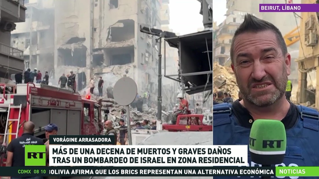 Bombardeos de Israel contra el Líbano y la Franja de Gaza dejan decenas de muertos