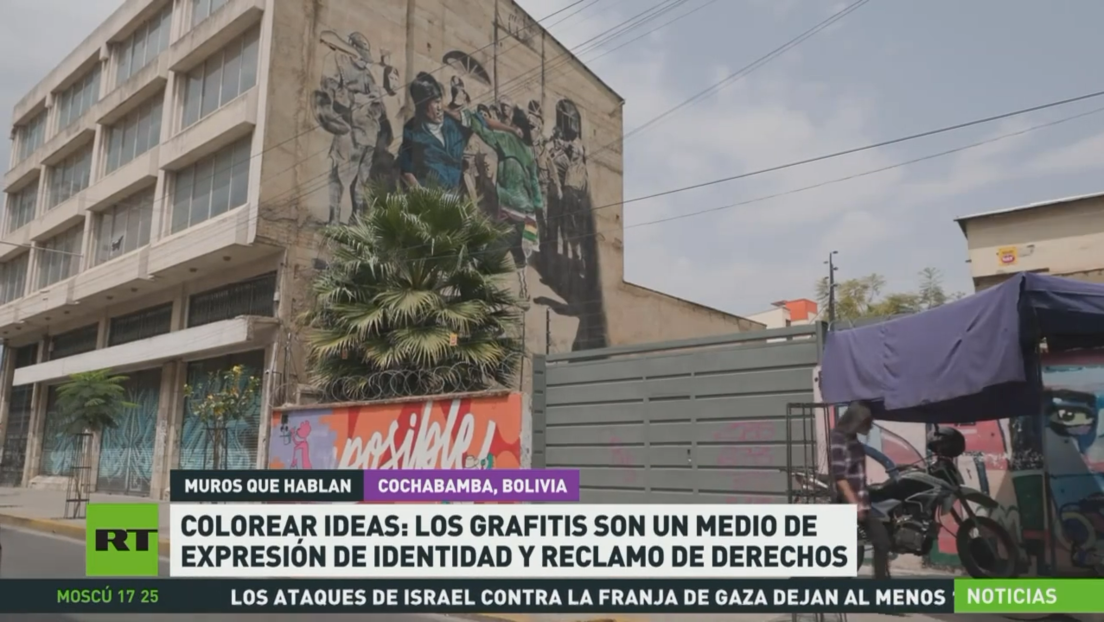 Los grafitis en Bolivia se convierten en expresión de identidad y reclamo de derechos