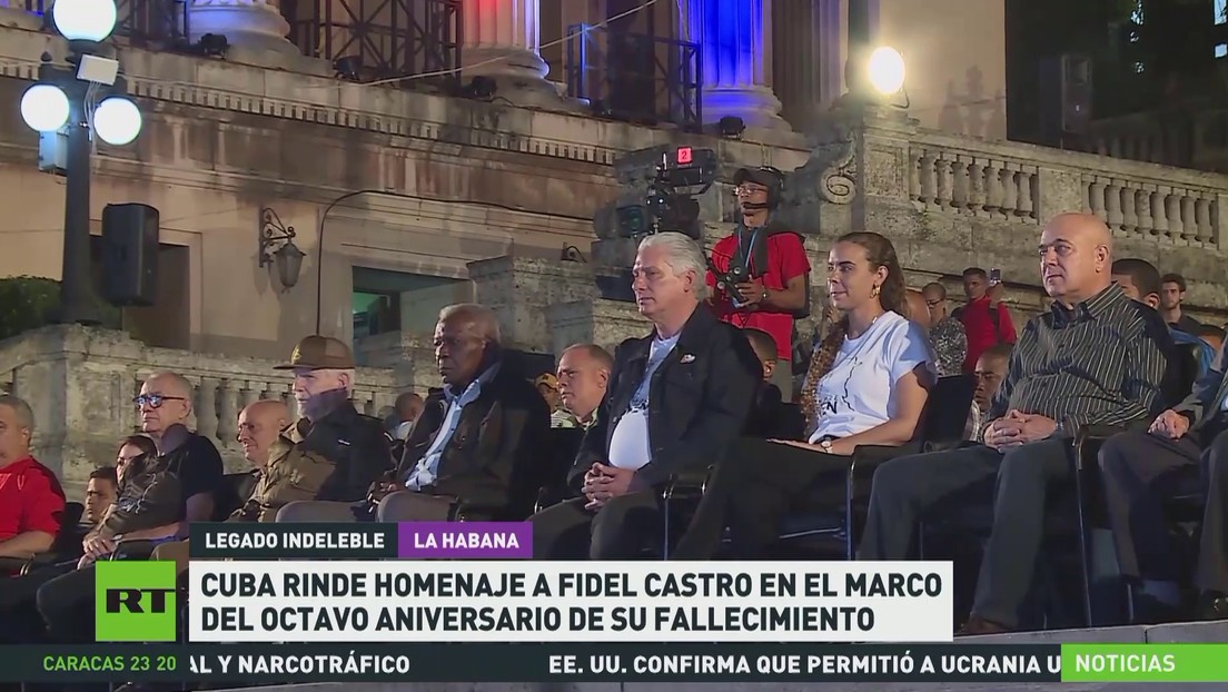 Cuba rinde homenaje a Fidel Castro en el octavo aniversario de su fallecimiento