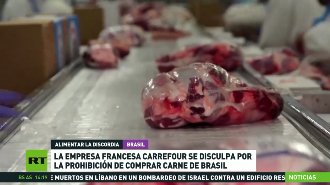 La empresa francesa Carrefour se disculpa por la prohibición para comprar carne en Brasil