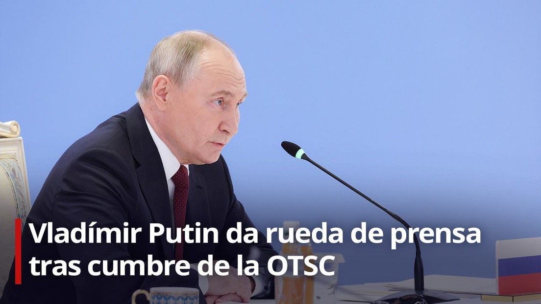 EN VIVO: Putin ofrece una rueda de prensa