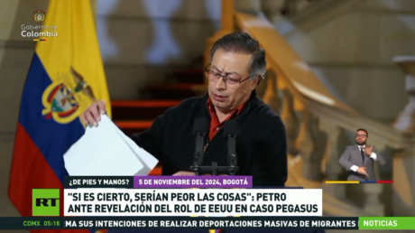 Reacción de Petro ante la revelación del rol de EE.UU. en el caso Pegasus