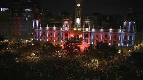 "Gobierno local que niega el colapso climático y lo lleva a la muerte": Petro reacciona a la marcha de Valencia