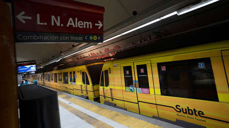 Anuncian un paro en todas las líneas del metro de Buenos Aires por la muerte de trabajador