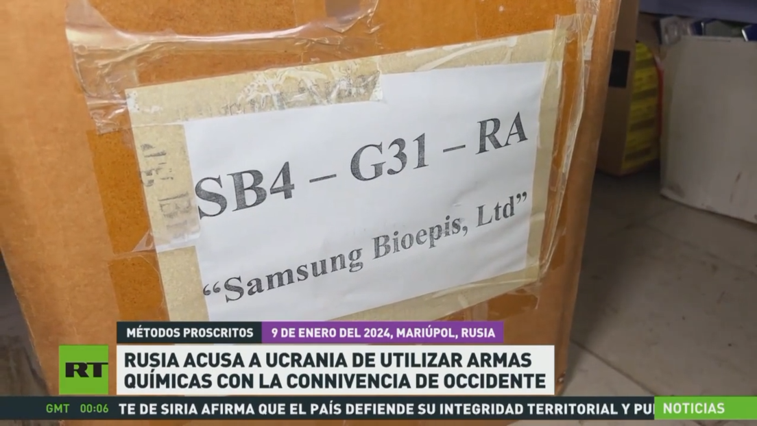 Rusia acusa a Ucrania de utilizar armas químicas con la connivencia de Occidente