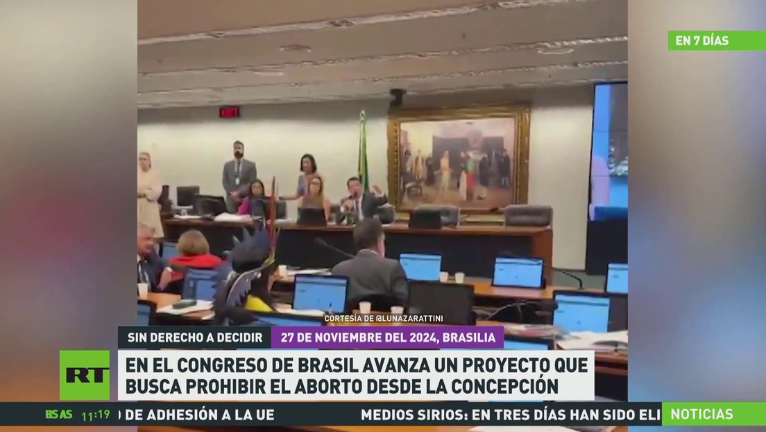 Avanza un proyecto en el Congreso de Brasil que busca prohibir el aborto desde la concepción