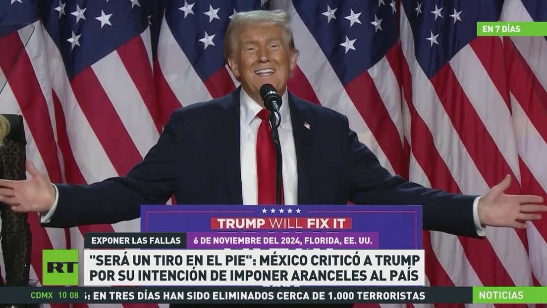 México critica a Trump por su intención de imponer aranceles al país