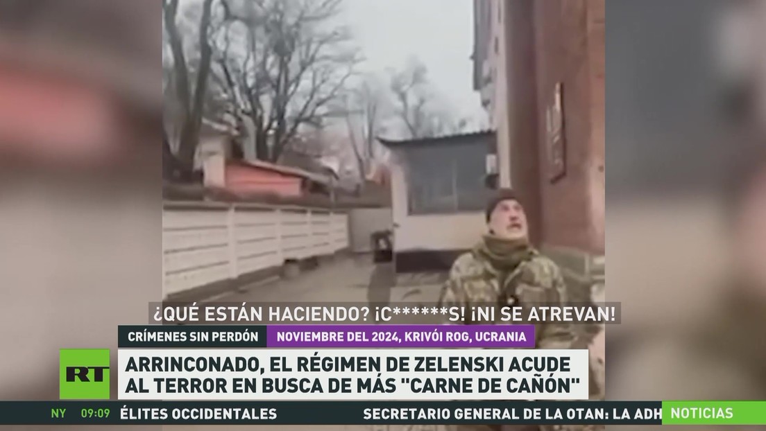 Arrinconado, el régimen de Kiev acude al terror en busca de más 'carne de cañón'