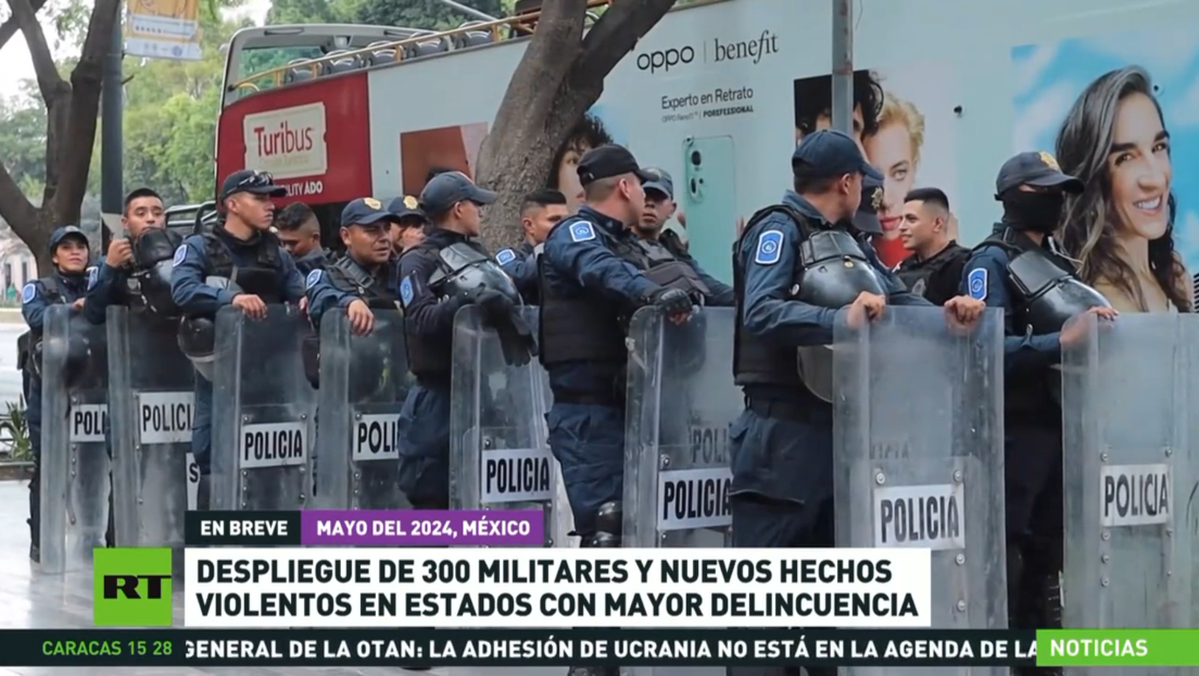 Despliegan 300 militares ante nuevos hechos de violencia en México