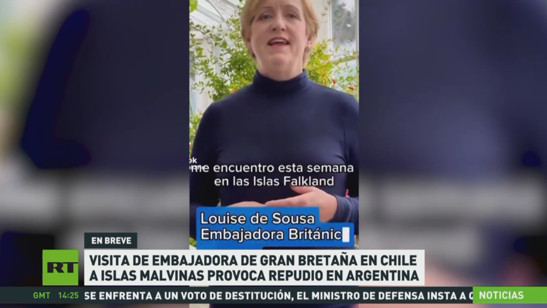 Visita de embajadora británica en Chile a las Islas Malvinas provoca repudio en Argentina