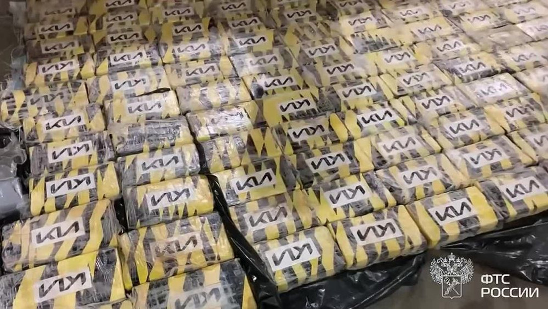 Detienen en Rusia a miembros del cártel de Cali con 570 kilos de cocaína (VIDEO)