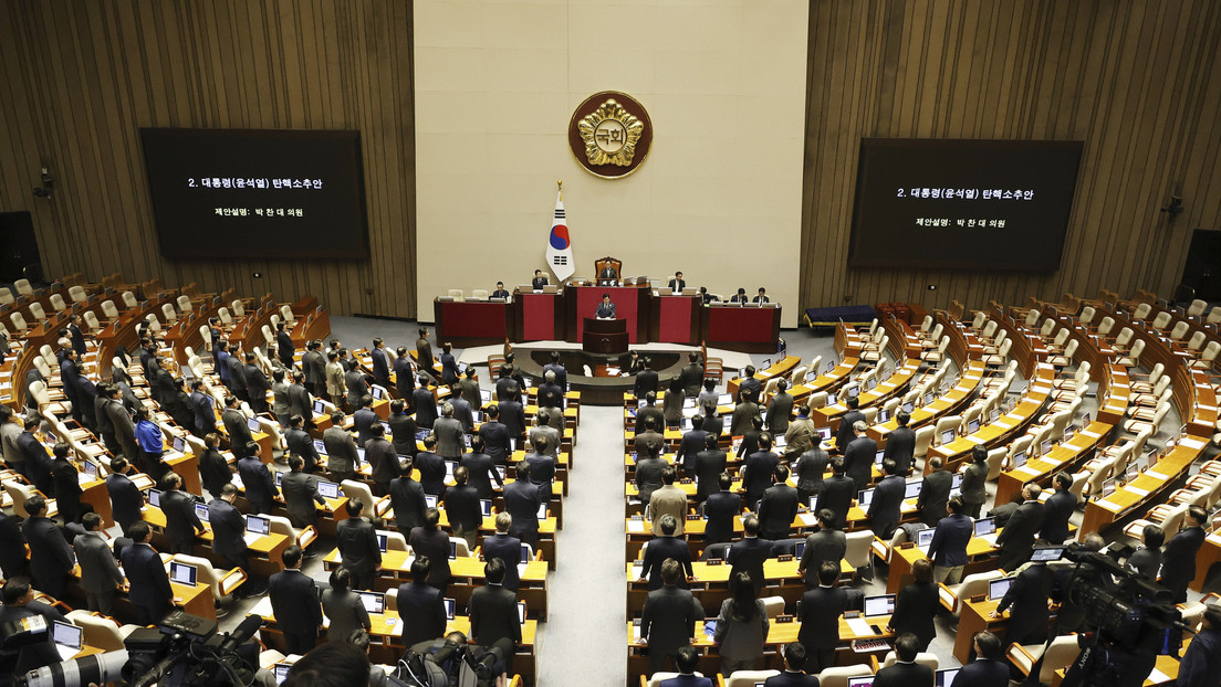 Legisladores del partido gobernante surcoreano están a punto de boicotear la votación sobre el 'impeachment'