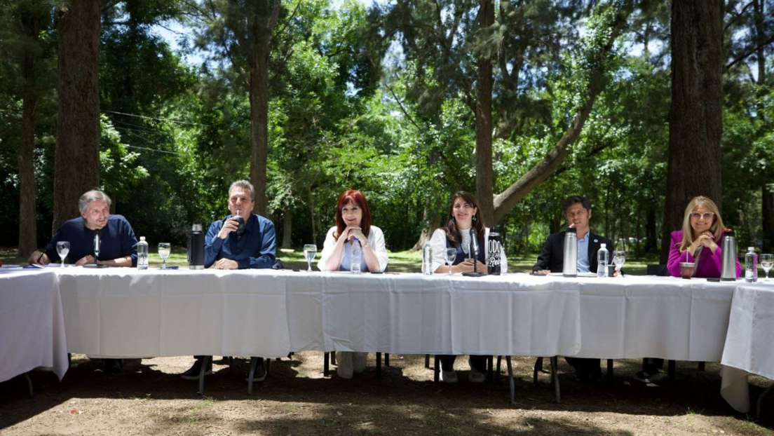 El ansiado retrato de unidad del peronismo: Cristina Kirchner comparte un acto con Massa y Kicillof