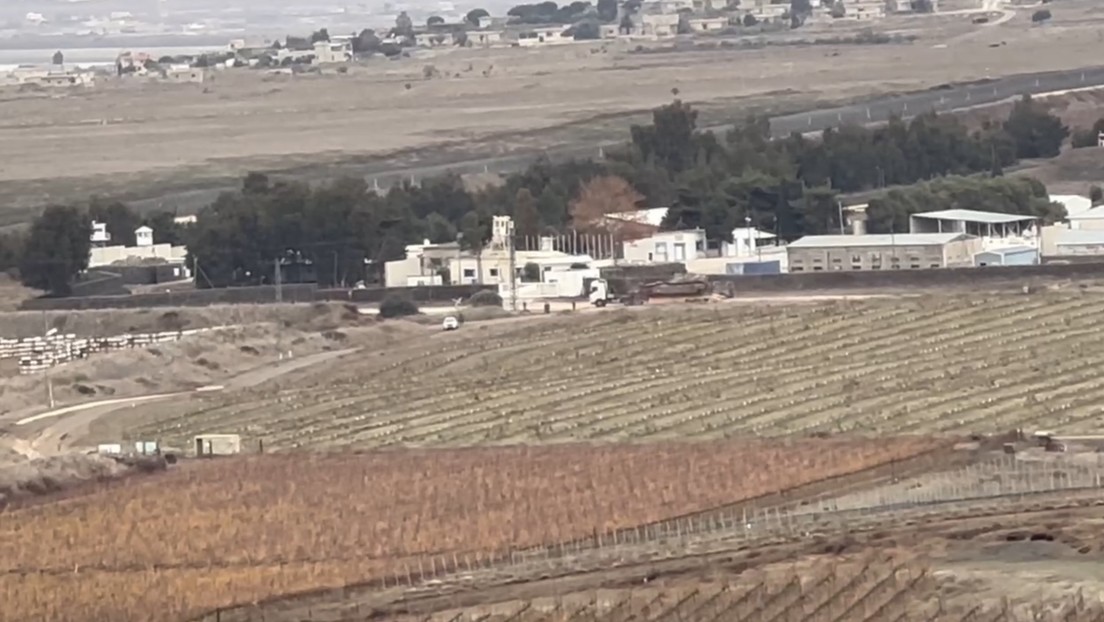 VIDEO: Israel traslada sin obstáculos tanques y soldados a territorio sirio