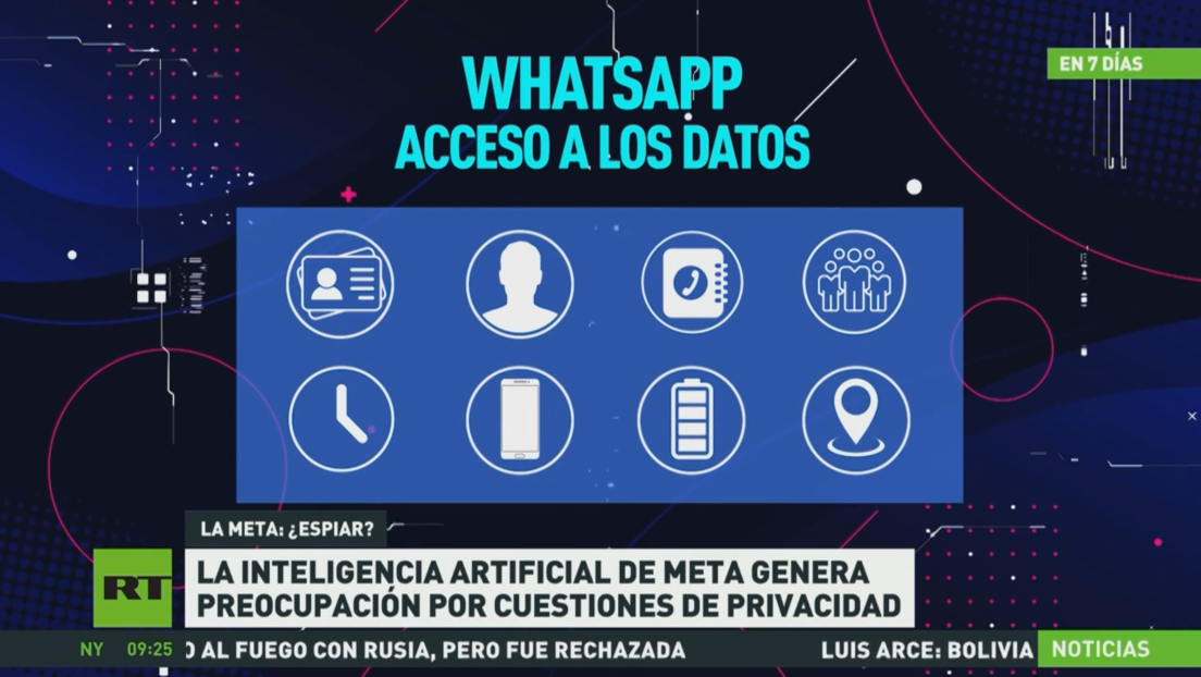 La inteligencia artificial de Meta genera preocupación por cuestiones de privacidad