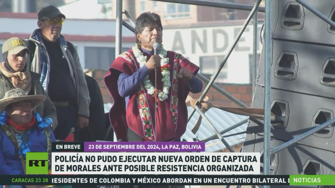 La Policía de Bolivia no arresta a Evo Morales debido a riesgos de resistencia