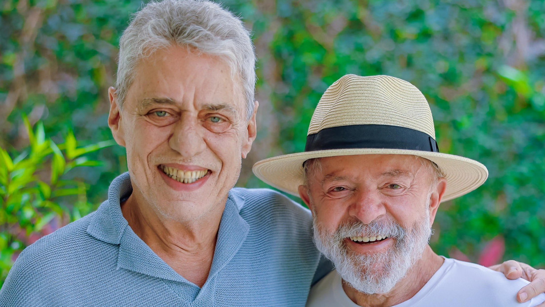 "Una samba para alegrar el día": Lula recibe la visita de Chico Buarque en Sao Paulo