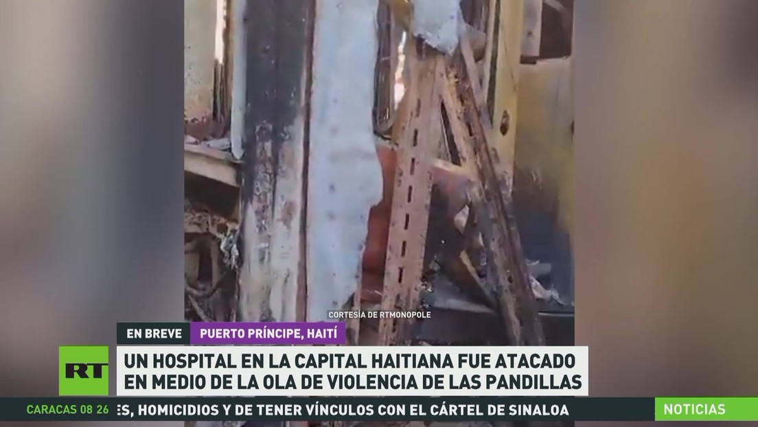 Atacan un hospital en la capital de Haití en medio de una ola de violencia de pandillas