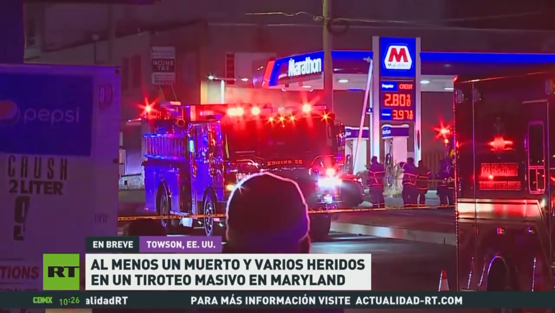 Al menos un muerto y varios heridos en un tiroteo masivo en EE.UU.