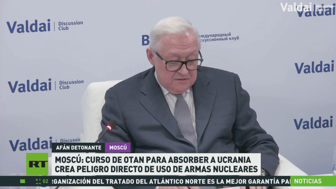 Moscú: Curso de OTAN para absorber a Ucrania crea el peligro directo de uso de armas nucleares