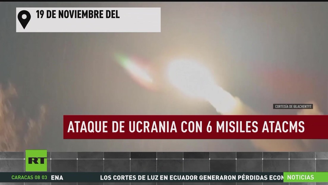 Rusia ataca objetivos en Ucrania en respuesta a otro ataque con misiles occidentales