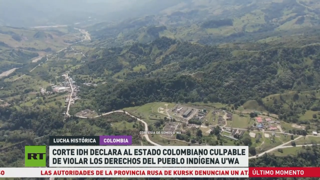 Corte IDH declara al Estado de Colombia culpable de violar los derechos del pueblo indígena u'wa