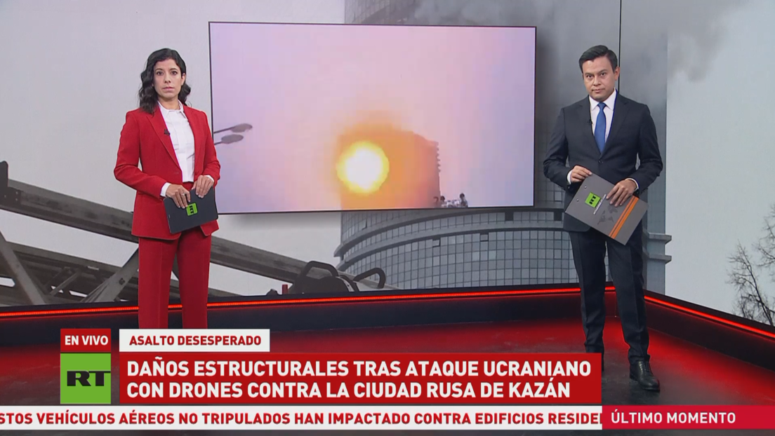 Testigos relatan cómo fueron los primeros minutos tras el ataque ucraniano con drones en Kazán