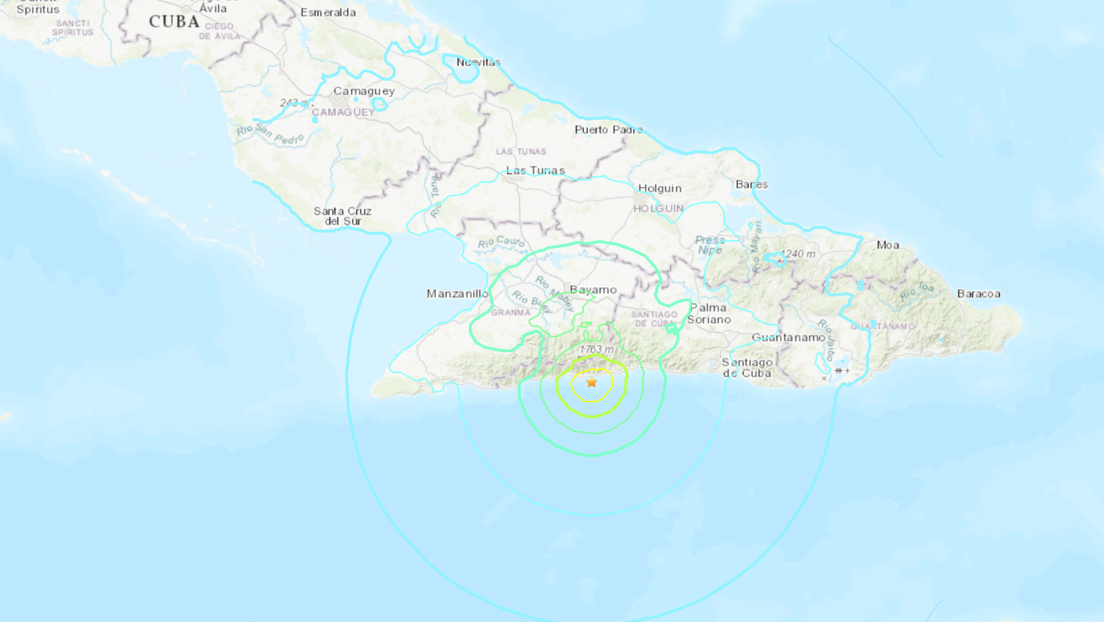 Un sismo de magnitud 6,1 se siente en Cuba