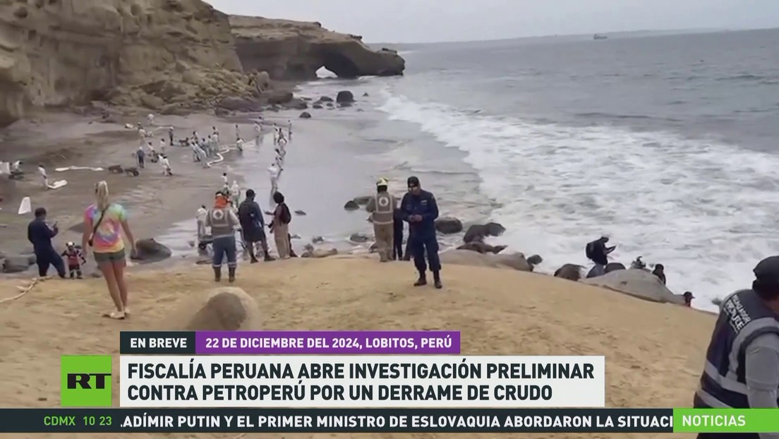 Fiscalía peruana abre una investigación preliminar contra Petroperú por un derrame de crudo