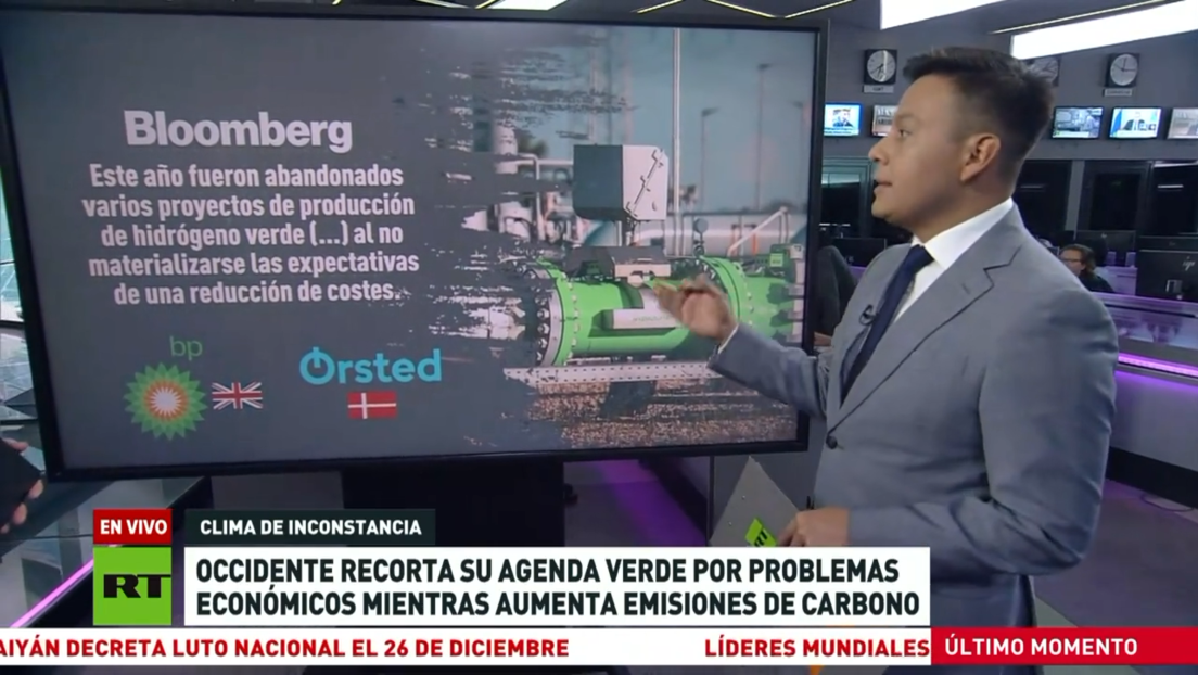 Occidente recorta su agenda verde por problemas económicos mientras aumenta las emisiones de carbono