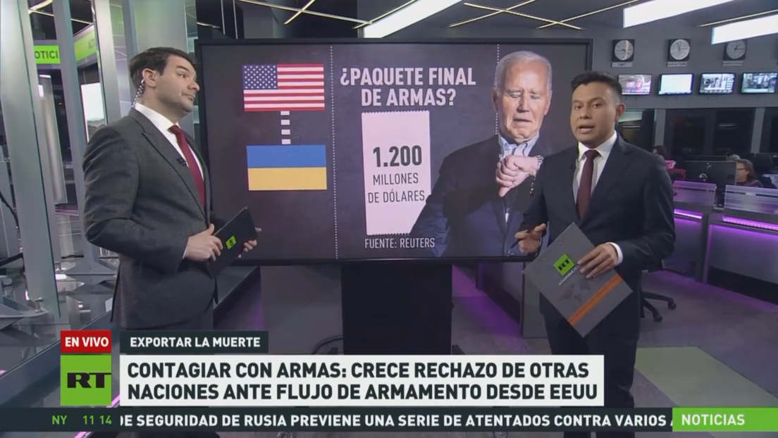 Contagiar con armas: Crece el rechazo de otras naciones ante el flujo de armamento desde EE.UU.