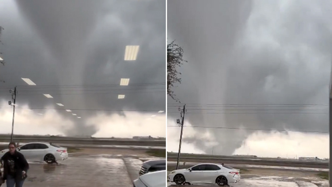 VIDEO: Gigantesco tornado arrasa todo a su paso en Texas  