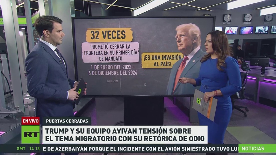 Trump y su equipo avivan tensión sobre el tema migratorio con su retórica de odio