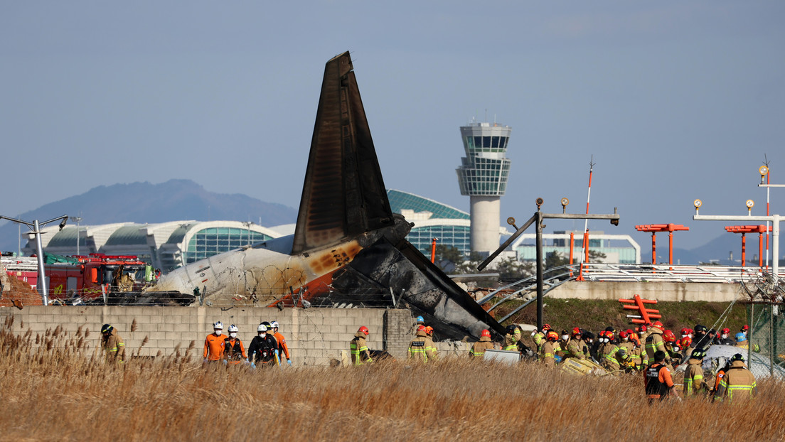 Catástrofe aérea en Corea del Sur, MINUTO A MINUTO